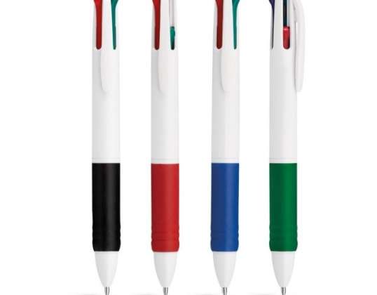 AUTOMATIC PEN 4 COLOR 4in1 SET OF 5 PIECES