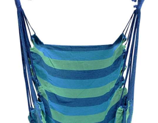 AG233B HÄNGESESSEL 120KG BLAU/GRÜN