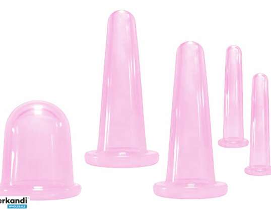 AG418G CHINESE SILICONE CUPPING 5PCS
