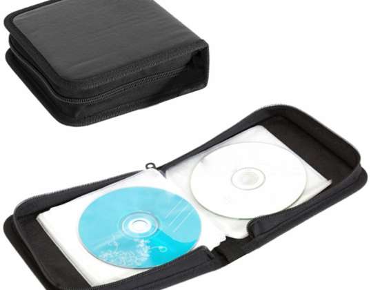 AG429 CASE FOR 40 CDS/DVDS