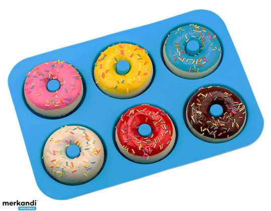 AG433D SILICONE DONUT MOLD