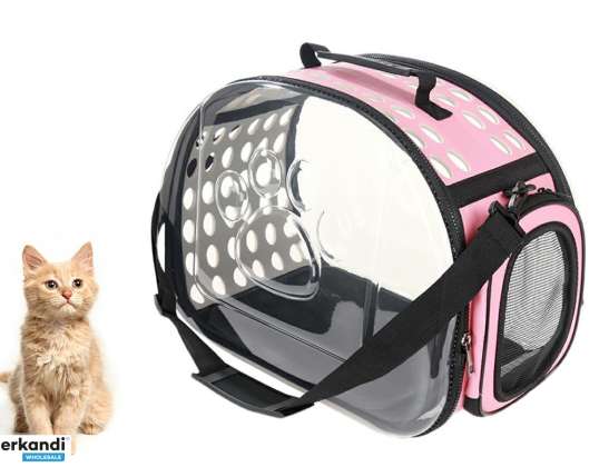 AG644R DOG CARRIER CAT PINK TRA XXL