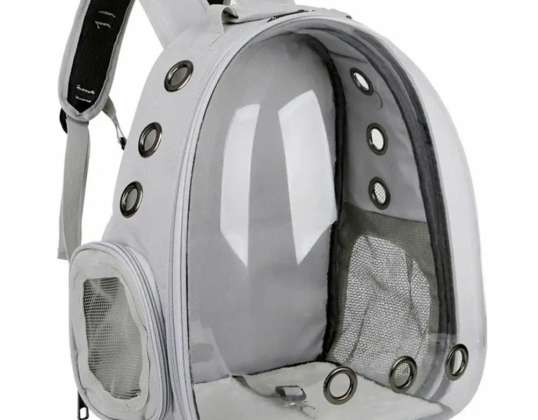AG885A CARRIER BACKPACK FOR CAT DOG GRAY