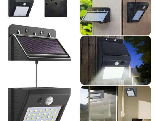 ZD53B 30LED SOLAR LAMP WITH SENSOR