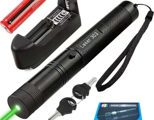 LASEROSOITIN VIHREÄ LASER TEHOKAS 10000MW