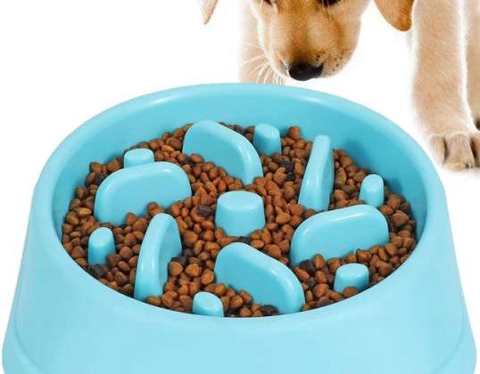 FOOD SLOWING BOWL FOR DOG CAT LARGE 20CM