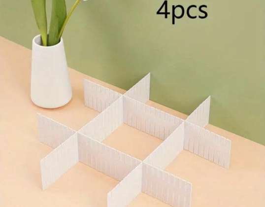 Insertos de plástico para divisão (4 peças) DIVIDERSY