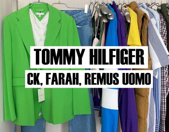 TOMMY HILFIGER apģērbs vīriešiem un sievietēm pavasara vasara