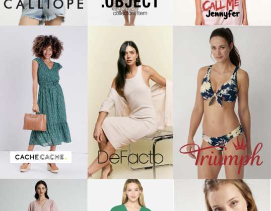 Készletek Női ruházat Nyári európai márkák / Női nyári stock ruházat