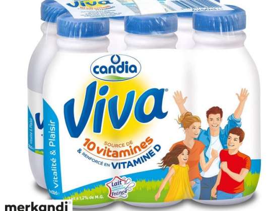 Viva CANDIA Leche Vitamínica ( 6 botellas de 50cL) HCD