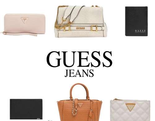 Guess Jeans Maroquinerie: Téměř 1 000 produktů již od 17 €!