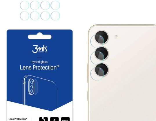 Protecteur d’objectif en verre x4 pour objectif d’appareil photo Protection d’objectif 3mk pour Samsung Gala