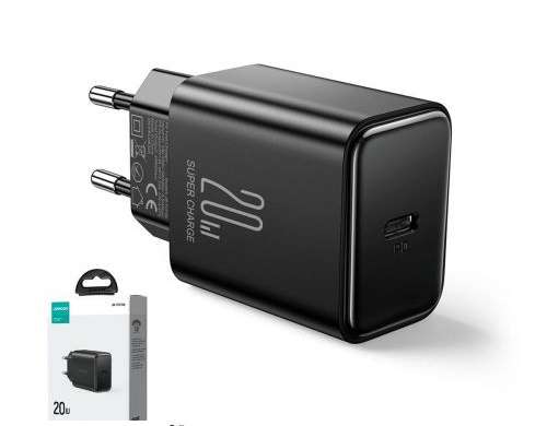Joyroom Travel Charger Type C  PD 20W without cable  Black  JR TCF06