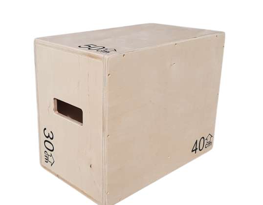 Training plyo box MASTER fa 50 x 40 x 30 cm