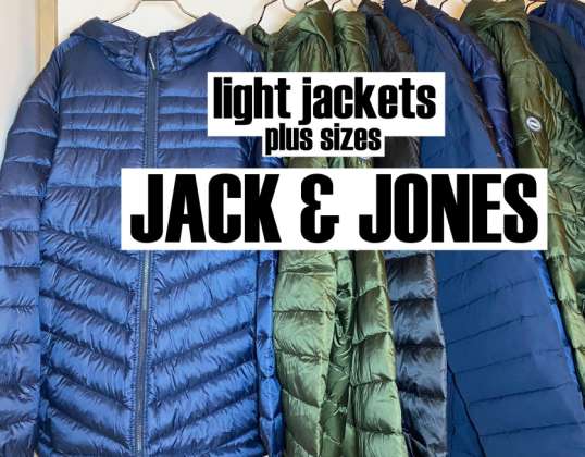 JACK &amp; JONES Чоловіча куртка великих розмірів мікс