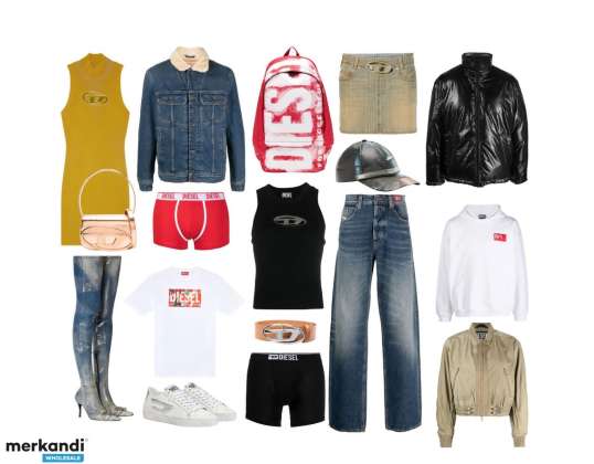 DIESEL collection of men's and women's clothing and accessories