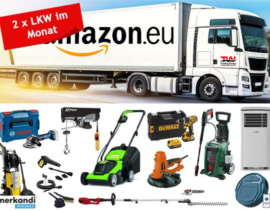Amazon Retouren LKW-Ladungen mit Vertrag 2 LKW im Monat