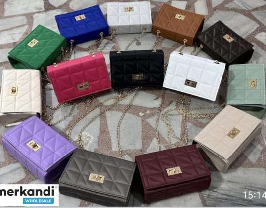 Discover our selection of women's handbags with many models and color alternatives for wholesale sale from Turkey.