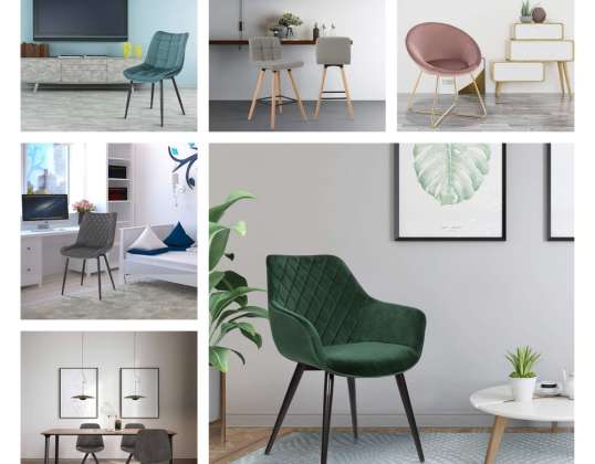 Møbler, spisestole, stole og barstole - 62 % rabat