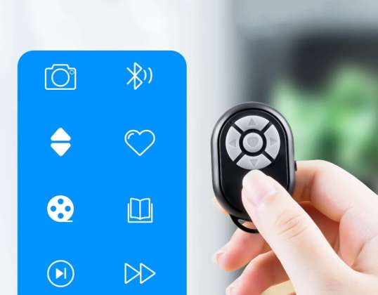 Dálkový ovladač Bluetooth dálkové ovládání pro ovládání telefonu a fotografování