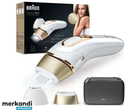 Braun IPL Silk Expert Pro 5 Dispositivo de Depilación Mujer