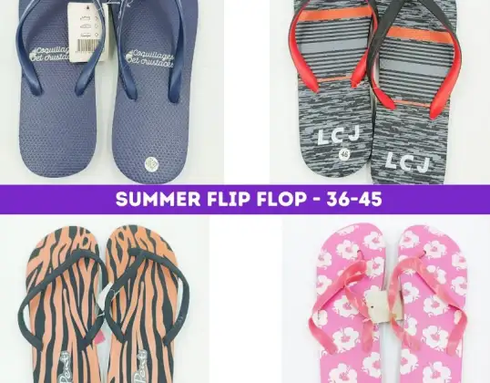 Lot of Flip Flops Wholesale - Summer Shoes Wholesale