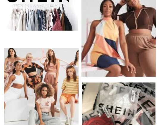 "Shein" moteriškų drabužių didmeninė prekyba - Naujos ir įvairios partijos 2023