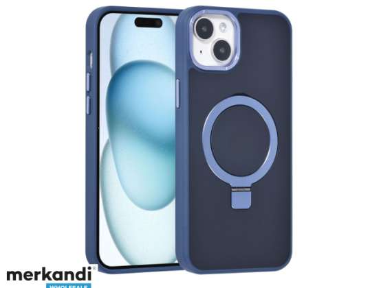 iPhone 15 &amp; 14 Plus Zadní kryt Magsafe case - modrý J-TOO