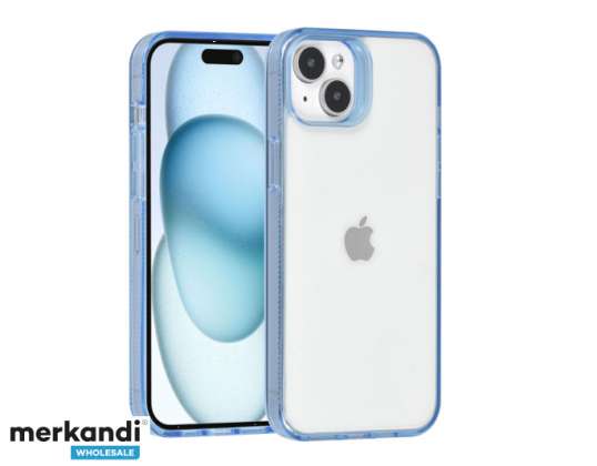iPhone 15 un 14 Plus aizmugurējā vāciņa futrālis - zils J-TOO