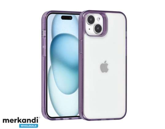 iPhone 15 un 14 Plus aizmugurējā vāciņa vāciņš - violets J-TOO