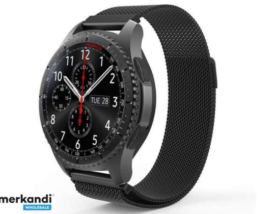Milanese armband Alogy band roestvrij staal voor smartwatch 22mm Cz