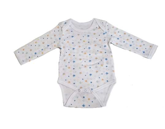 Various Code bodysuits for babies with short sleeves and long sleeves