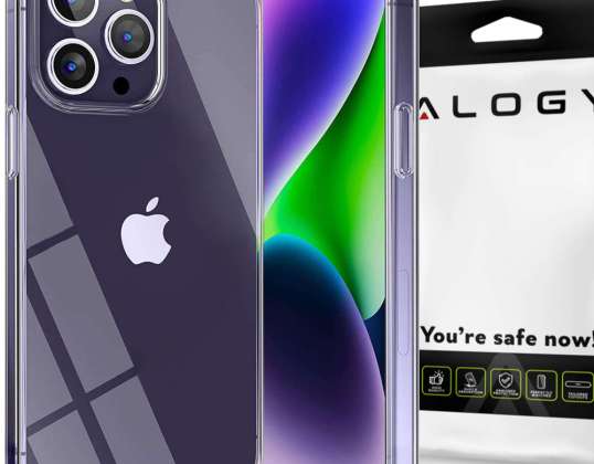 Alogy Hibrit Kılıf Apple iPhone 14 için Süper Şeffaf Koruyucu Kılıf