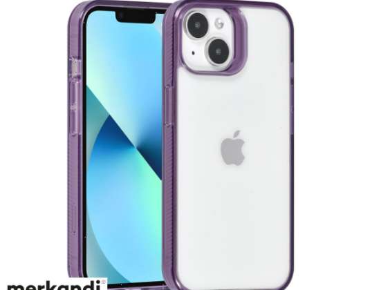 "iPhone 14" ir "iPhone 13" galinio dangtelio dėklas – violetinis J-TOO