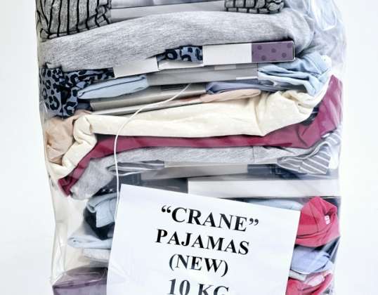 Pyžamo Bulk Crane pro firmy - vysoce kvalitní oblečení na spaní v dostatečném množství