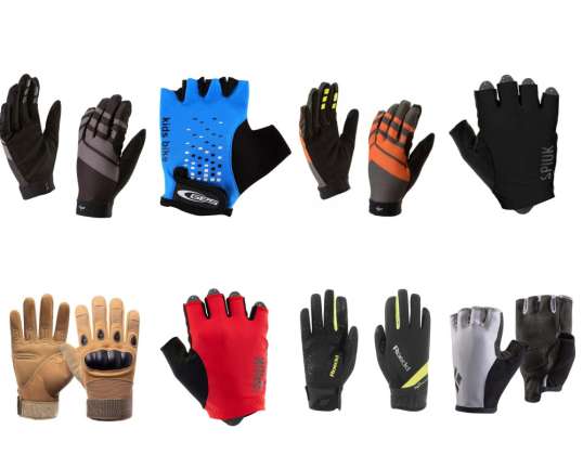 Mélange MULTI MARQUE de gants pour hommes et femmes