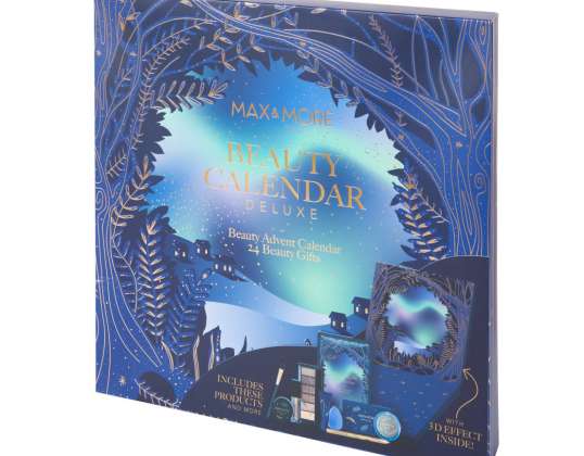 Max &amp; More beauty calendars deluxe - with 24 beauty gifts
