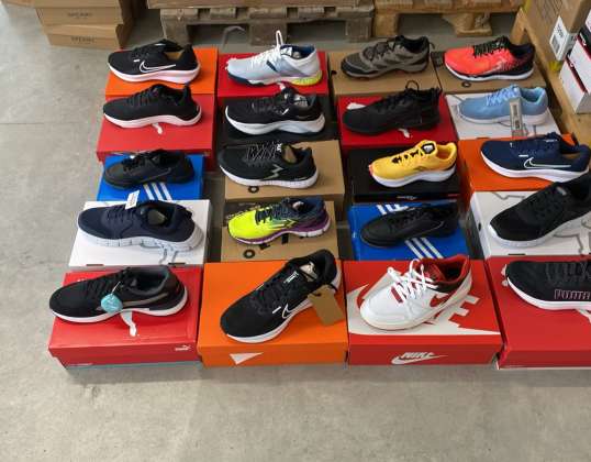Combinación de calzado deportivo Nike, Adidas, Puma, Saucony, Kappa, 361 Degree