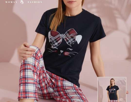 Women's short sleeve pajamas offer premium quality and a wide range of colors and designs to choose from.