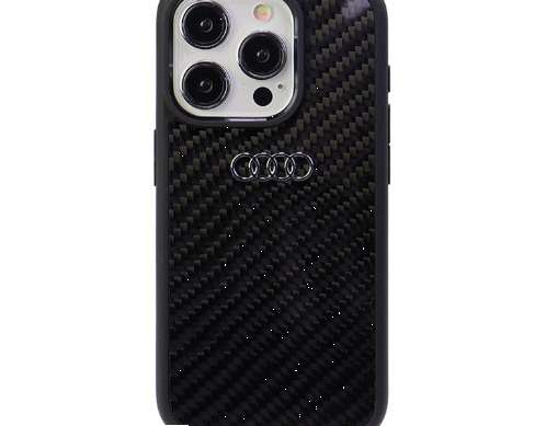 Audi iPhone 14 Pro Sert Kılıf - R8 Serisi - Siyah J-TOO
