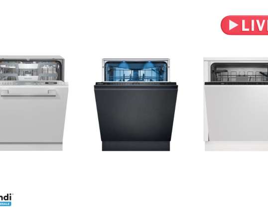 Set of 7 Units of Dishwasher Functional Customer Return