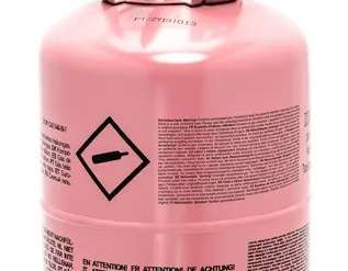 Helium cylinder for 30 balloons pink 1 piece