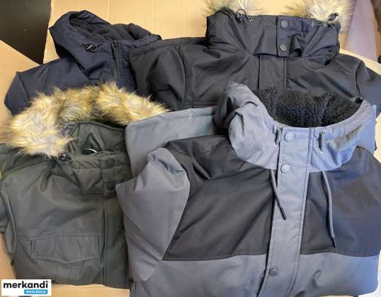 THREADBARE Mezcla de chaqueta de invierno para hombre