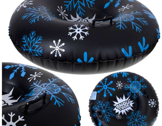 Trineo inflable deslizante para rueda de nieve neumático copo de nieve 95cm