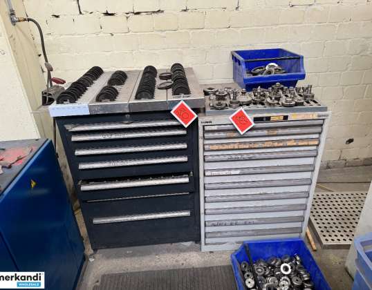 Auction: Lot of Metal Telescopic Drawer Cabinets (2 pieces)