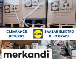 Lidl Bazaar & Mixed Electro GRADE A B C BEDSTE TILBUD 11000 €