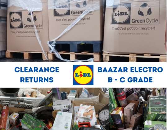 Lidl Product Clearance | Bazaar & Electro - Full Truck