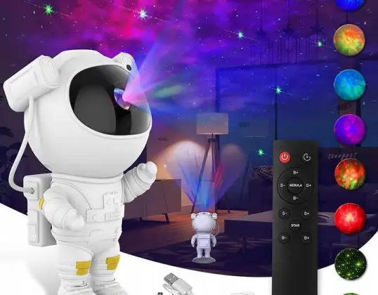 ASTRONAUT LED STAR PROJECTOR NIGHT LAMP SKU:506 (Stock in Poland)