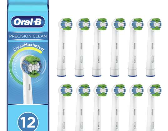 Oral-B Precision Clean -päät (CleanMaximiser) - 12 kpl Pakkaus