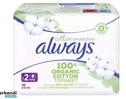 Always Ultra Pads Women's Organic Cotton